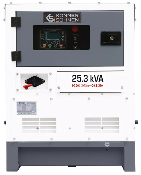 Дизельный генератор Konner&Sohnen KS 25-3DE image 5