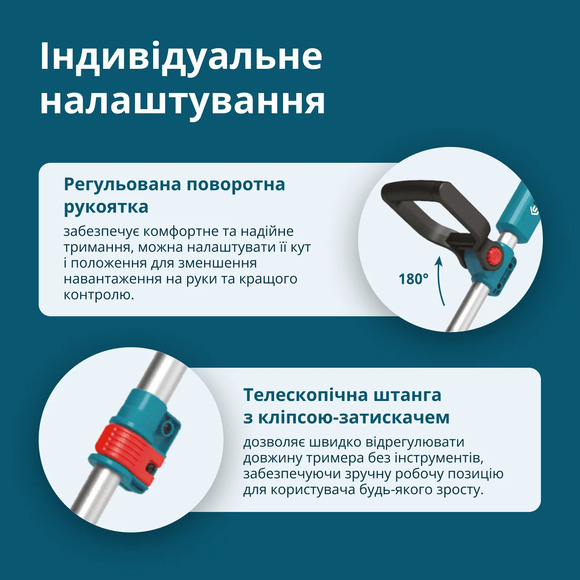 Акумуляторний тример Konner&Sohnen KS CST-20V Set Фото 9