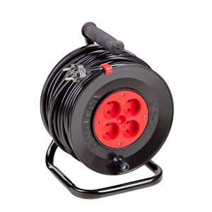 Удлинитель на катушке Лемира У-16-01 ПВС 2х2,5 без Т/З 40м