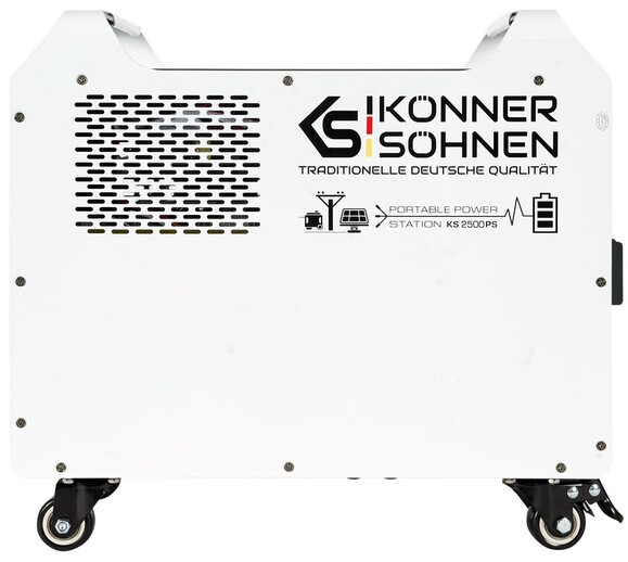 Зарядная станция Konner&Sohnen KS 2500PS (2560 Вт·ч / 2500 Вт) изображение 6