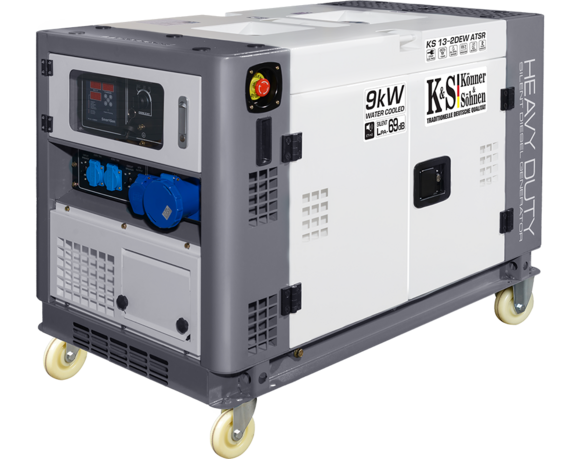 Дизельний генератор Konner&Sohnen KS 13-2DEW ATSR (рідинне охолодження) image 3