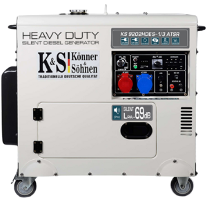 Дизельный генератор Konner&Sohnen KS 9202HDES-1/3 atsR (EURO II)
