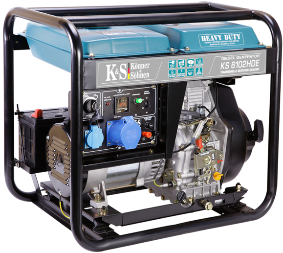 Дизельний генератор Konner&Sohnen KS 6102HDE (EURO II) image 3
