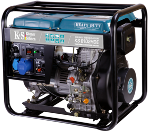 Дизельный генератор Konner&Sohnen KS 8102HDE (EURO II) изображение 2