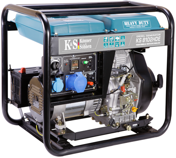 Дизельний генератор Konner&Sohnen KS 8102HDE (EURO II) image 3