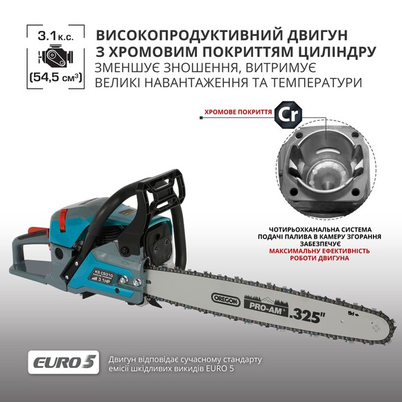 Бензопила Konner&Sohnen KS CS31G-16-1 Фото 11