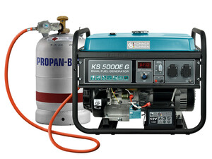 Генератор комбінований  Konner&Sohnen KS 5000E G Фото 5