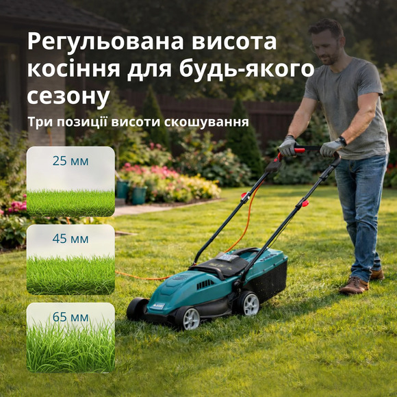 Электрическая газонокосилка Konner&Sohnen KS 32LM12-BL изображение 4