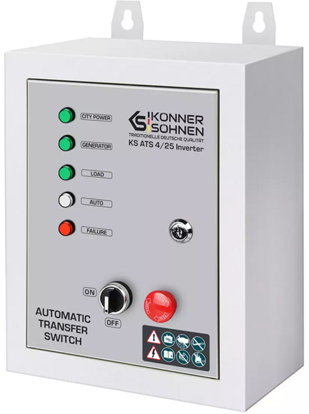 Блок керуючої електроніки Konner&Sohnen KS ATS 4/25 Inverter (142306)