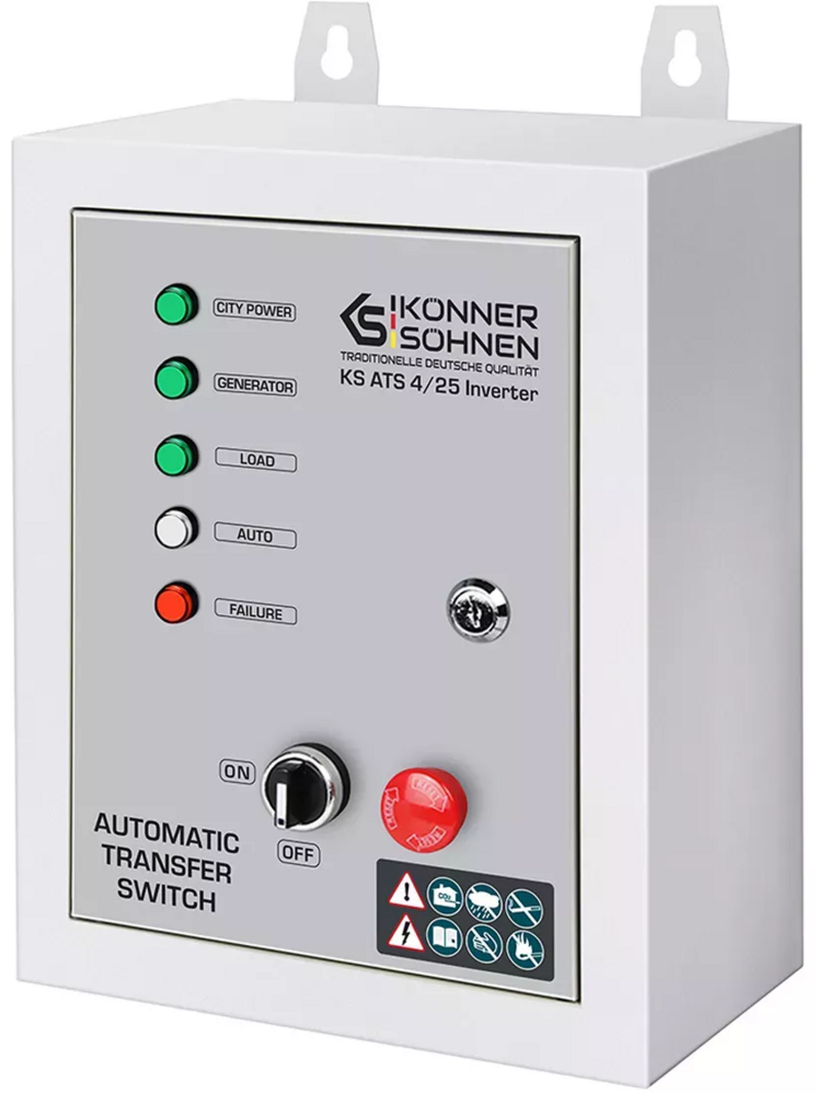 Блок керуючої електроніки Konner&Sohnen KS ATS 4/25 Inverter (142306) Konner&Sohnen - купити в Україні