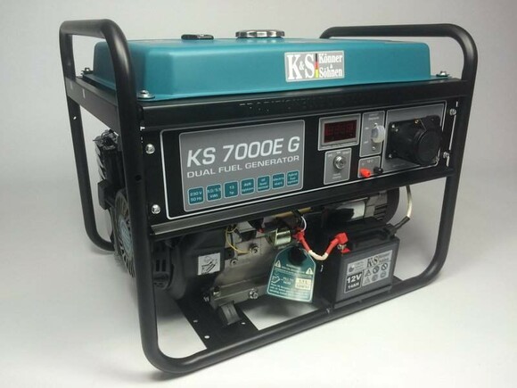 Двухтопливный генератор Konner&Sohnen KS 7000E G image 7
