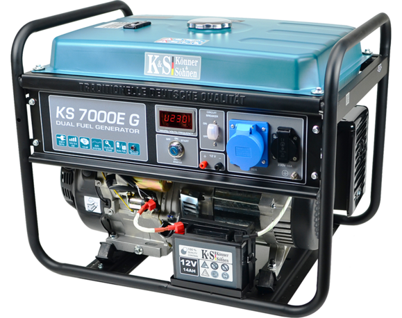 Двопаливний генератор Konner&Sohnen KS 7000E G image 4
