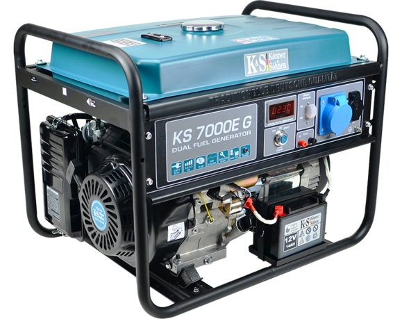 Двопаливний генератор Konner&Sohnen KS 7000E G image 3