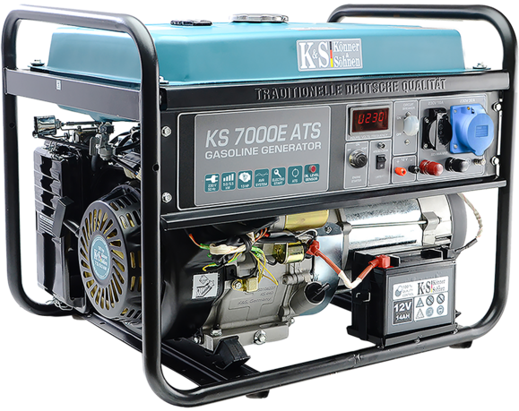 Бензиновый генератор Konner&Sohnen KS 7000E ATS image 2