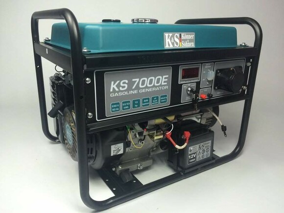 Бензиновий генератор Konner&Sohnen KS 7000E image 5
