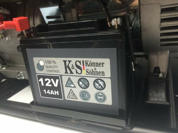 Бензиновый генератор Konner&Sohnen KS 7000E image 10