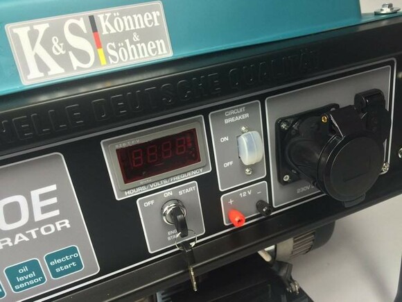 Бензиновий генератор Konner&Sohnen KS 7000E image 12