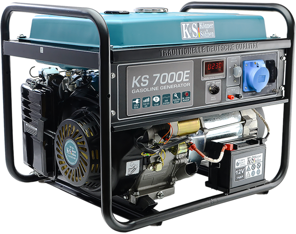 Бензиновий генератор Konner&Sohnen KS 7000E image 2