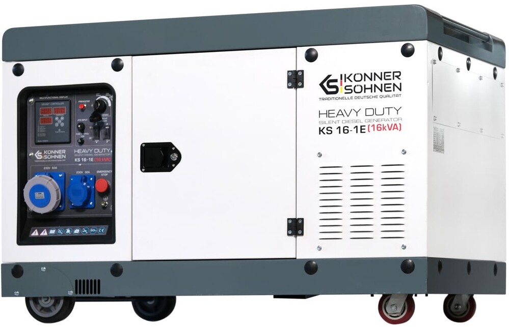 Дизельний генератор Konner&Sohnen KS 16-1E