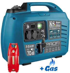 Інверторний генератор Konner&Sohnen KS 3300iEG S-PROFI