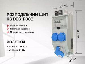 Распределительный щит Konner&Sohnen KS DB6-P03B изображение 9