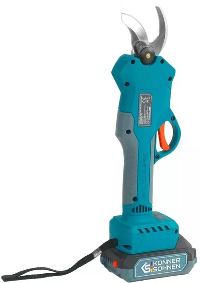 Аккумуляторный секатор Konner&Sohnen KS CPS20V-32 CASE PLUS изображение 2