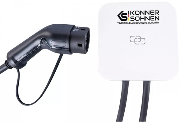 Зарядна станція для електромобілів Konner&Sohnen KS P16/3 (380 Вт, 16А) image 4