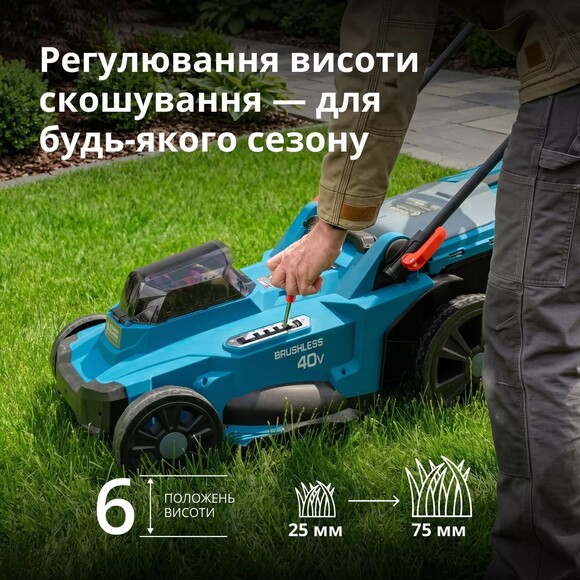 Набор аккумуляторной садовой техники Konner&Sohnen KS 43LM-BCT40V-SET изображение 20