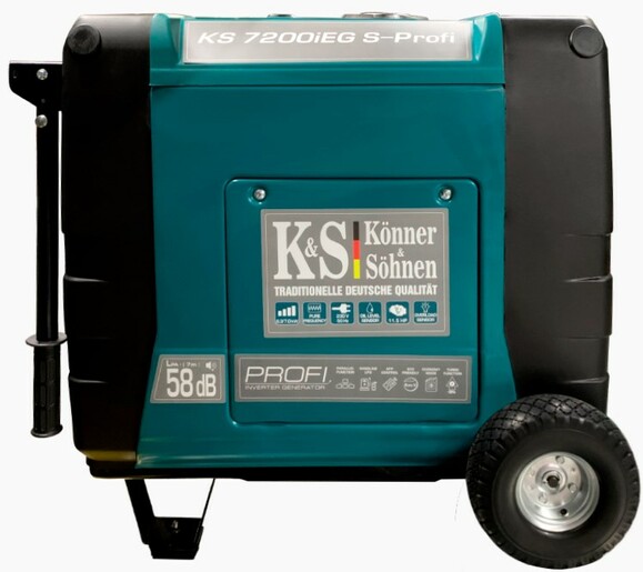Инверторный генератор Konner&Sohnen KS 7200iEG S-PROFI image 3