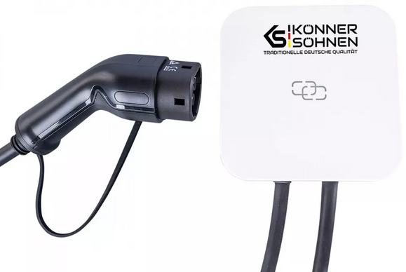 Зарядна станція для електромобілів Konner&Sohnen KS P32/3 (380В, 32А) image 4